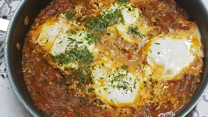 moqueca de ovo low carb